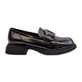 Vinceza Mocassini da Donna in Vernice Nero Fidodia