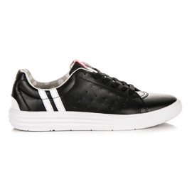 Kylie Sneakers nere con lacci nero