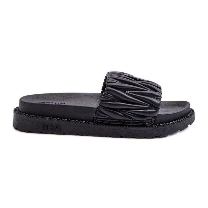 Infradito da donna sulla piattaforma Big Star NN274A745 nera nero