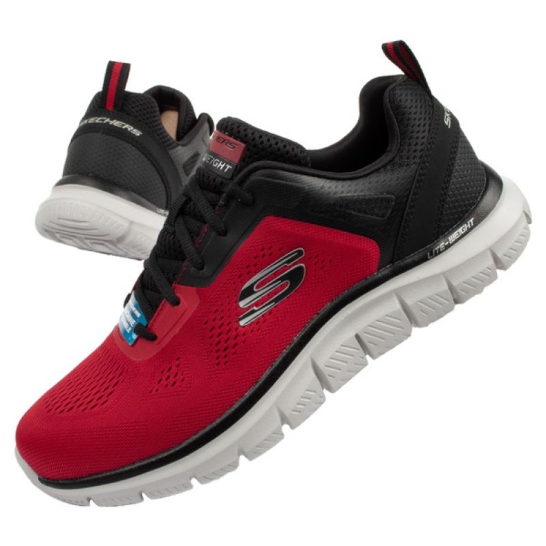 Scarpe Skechers Track 232698/RDBK rosso
