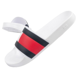 Tommy Hilfiger FM0FM04236YBR infradito bianca