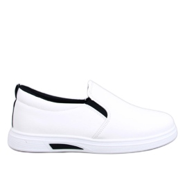 Sneakers slip-on Alliot bianche bianco