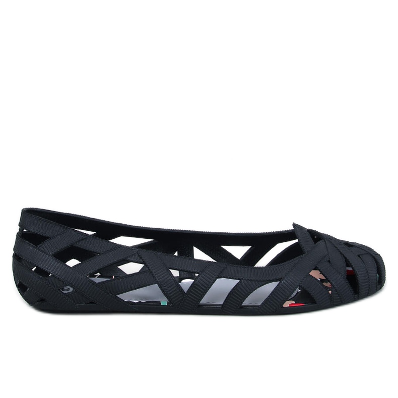 Meliski Chassa Ballerine traforate nere nero