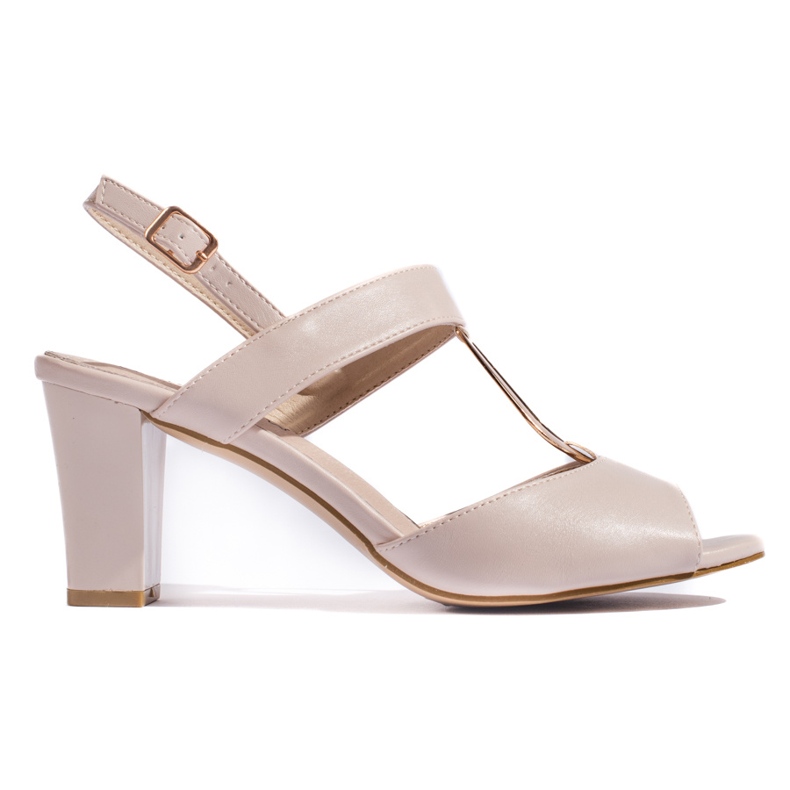 Goodin Sandali beige da donna sul palo