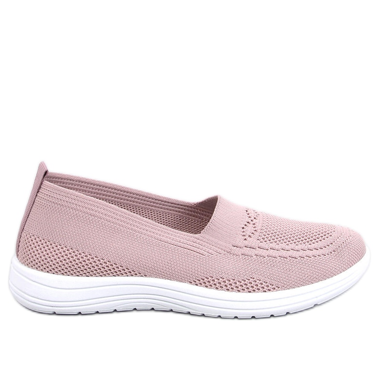Didier Scarpe da ginnastica a calzino rosa