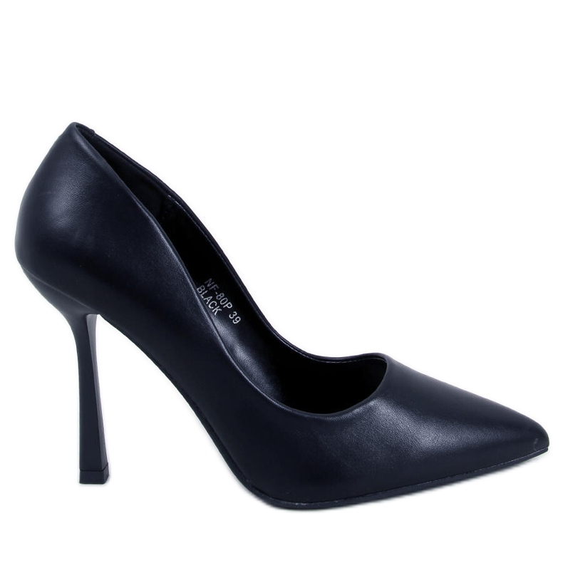 Scarpe col tacco da donna classiche Morita Black nero