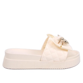 Brandis Infradito orsetto dorato beige