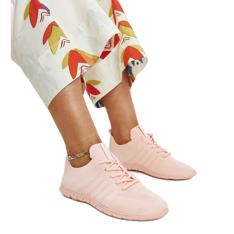 Scarpe da ginnastica sportive Shukornia rosa