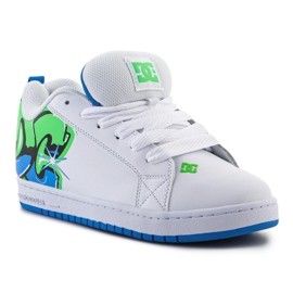 Scarpe DC Court Graffik 300529-WLQ bianca