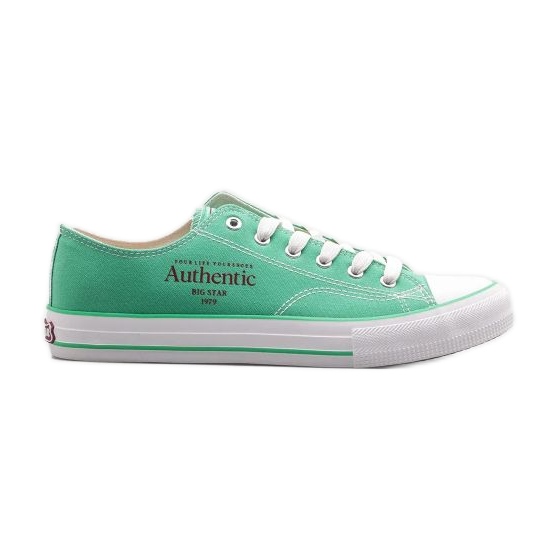 Scarpe da ginnastica Big Star M NN174062 verde