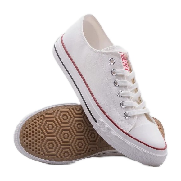 Scarpe da ginnastica Big Star M NN174102 bianca