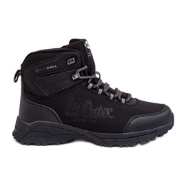 Scarpe da trekking isolate da uomo Lee Cooper LCJ-22-01-1404M Nere nero