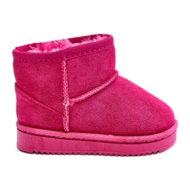 FR1 Stivali da neve isolanti per bambini Fucsia Gooby rosa
