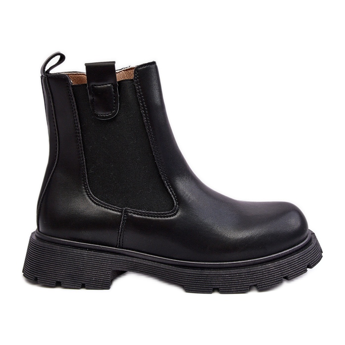 Stivaletti Chelsea da donna con cerniera, Ramhel Nero