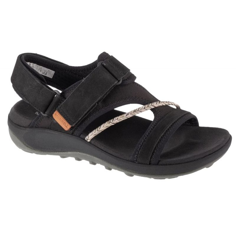 Sandalo Merrell Terran 4 con cinturino posteriore W J006412 nero