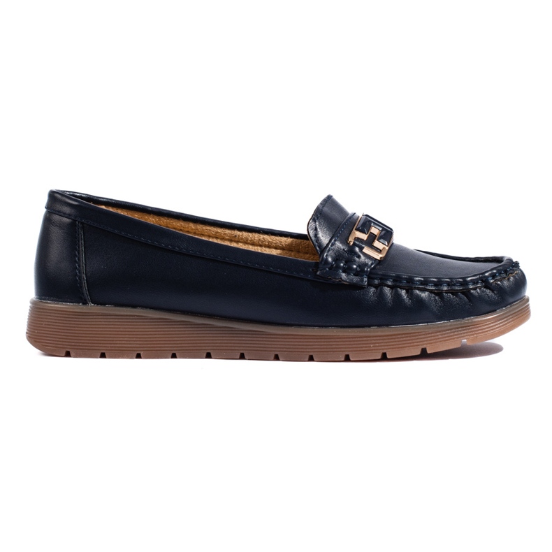 Mocassini blu navy da donna
