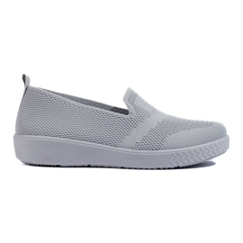 Scarpe da ginnastica slip-on grigie grigio