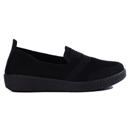 Scarpe da ginnastica slip-on nere nero