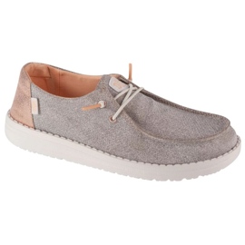 Hey Dude Ehi amico, scarpe Wendy Metallic Sparkle W 41082-7D9 d'oro