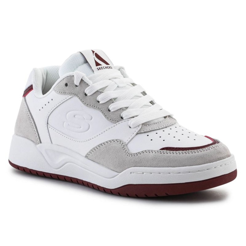 Scarpe Skechers Koopa-Volley Low Lifestyle 183241-WBUG bianca