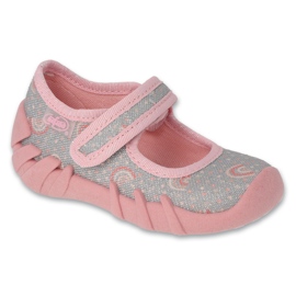 Scarpe per bambini Befado 109N265 d'argento
