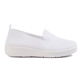 Scarpe da ginnastica slip-on bianche bianco