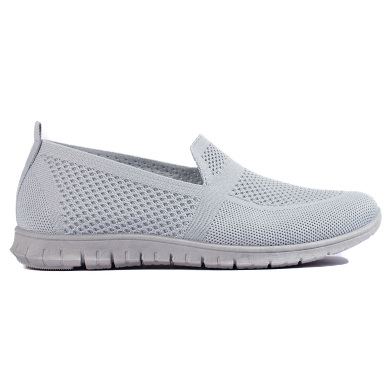 Scarpe da ginnastica slip on, grigie grigio