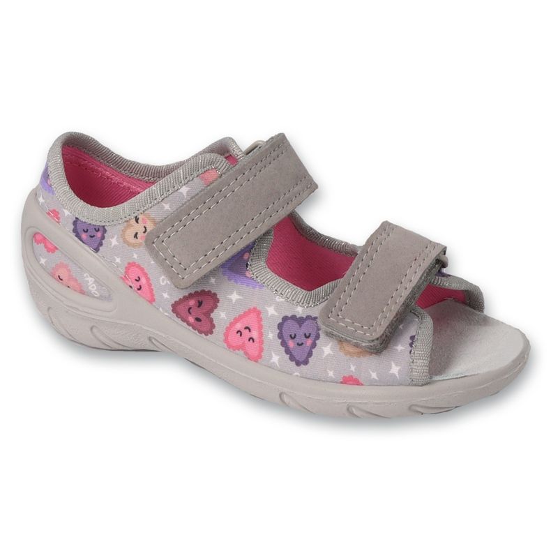 Scarpe per bambini Befado pu 064X001 grigio