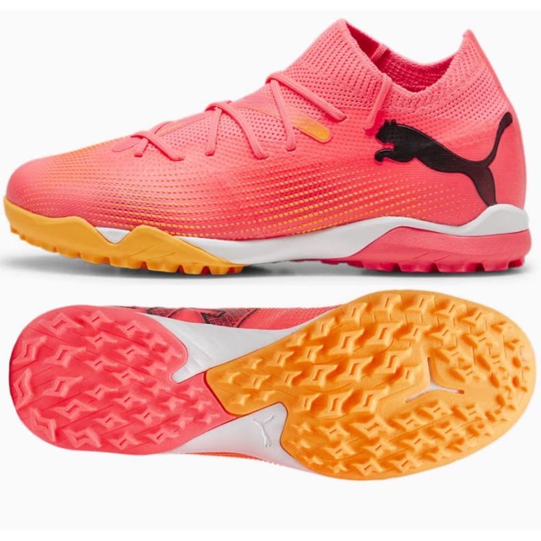 Scarpe da calcio Puma Future 7 Match Tt+ Mid Jr 107731-03 rosa