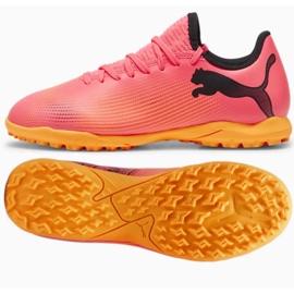 Scarpe da calcio Puma Future 7 Play Tt Jr 107737-03 rosa