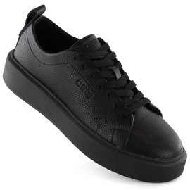 Scarpe sportive con plateau nere Big Star NN274320 nero