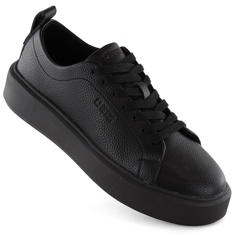 Scarpe sportive con plateau nere Big Star NN274320 nero