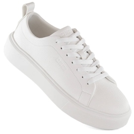 Scarpe sportive con plateau Big Star bianche NN274322 bianco