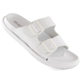 Infradito da donna in schiuma con fibbie, Big Star bianche NN274A751 bianca