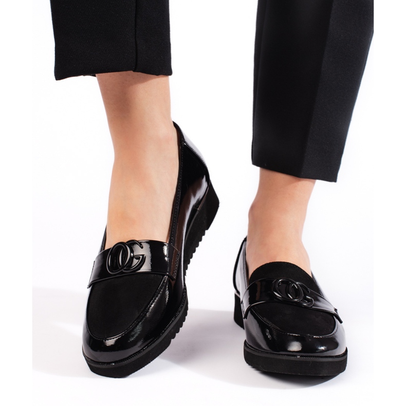 Goodin Signori neri da donna eleganti nero