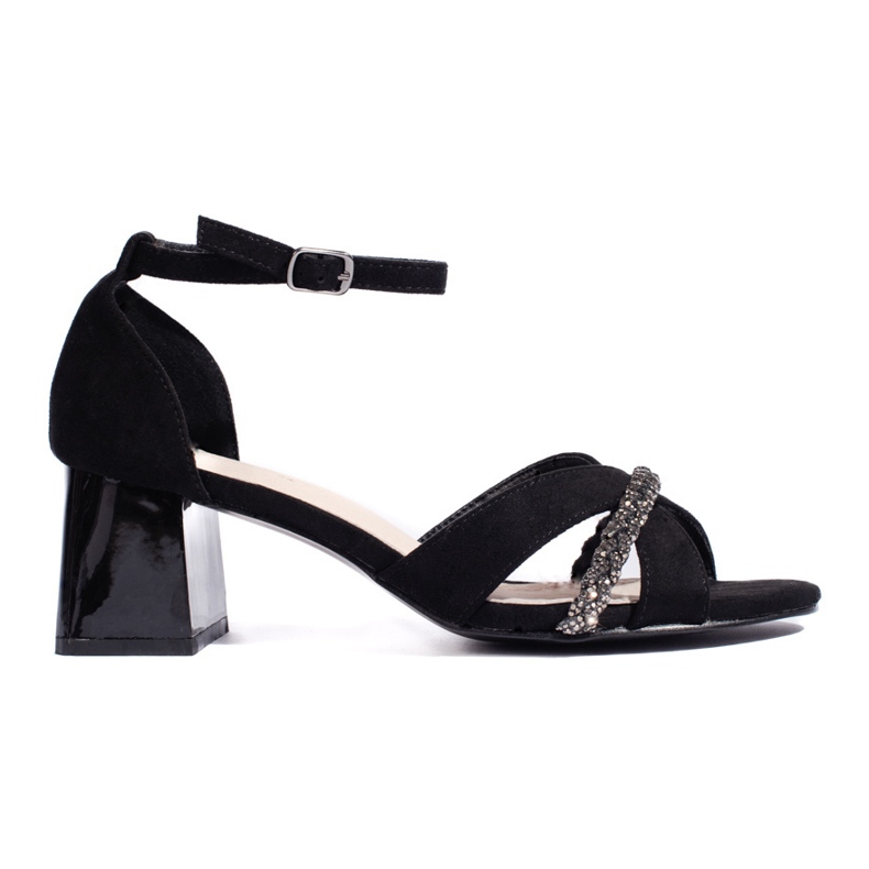 Goodin Sandali da donna in camoscio nero