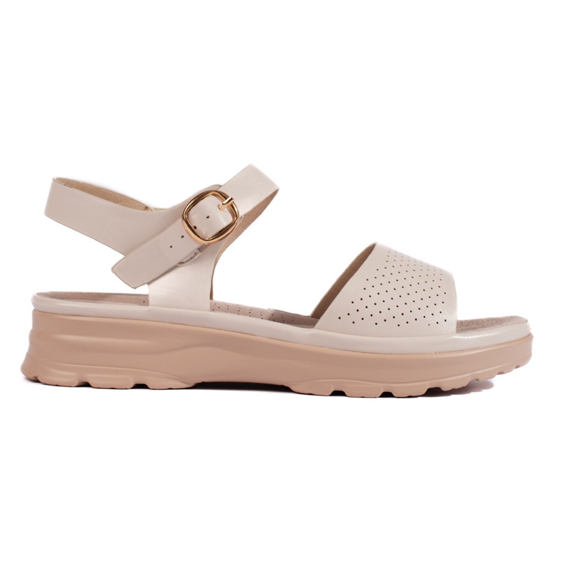 Goodin Comodi sandali da donna beige