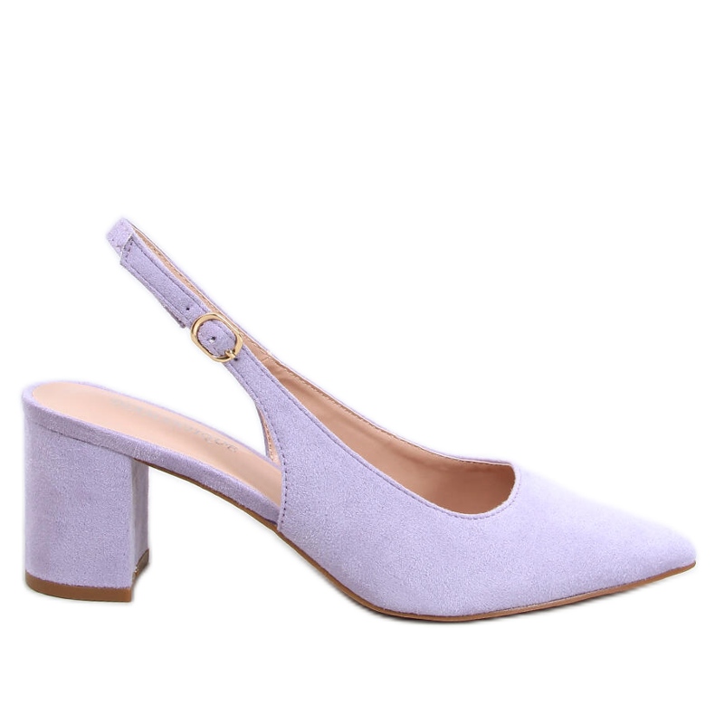 Décolleté con tacco aperto Soheil LT.PURPLE viola