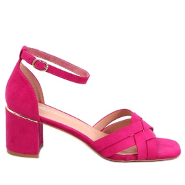 Sandali con tacco da donna Sabines Fucsia rosa