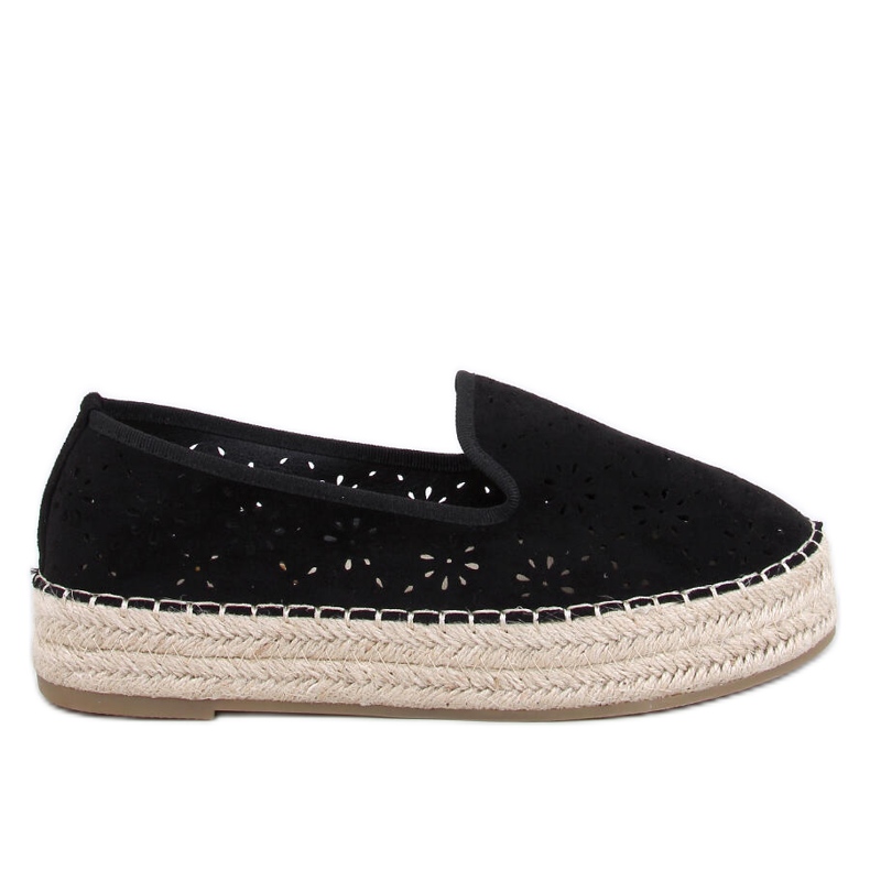 Rigois Espadrillas traforate nere nero
