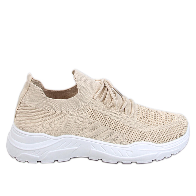 Scarpe sportive a calzino Jaussa Beige