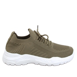 Scarpe sportive a calzino Jaussa Green verde