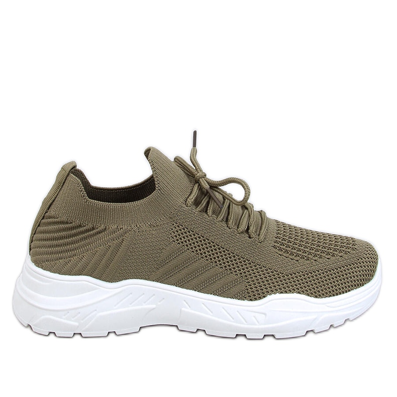 Scarpe sportive a calzino Jaussa Green verde