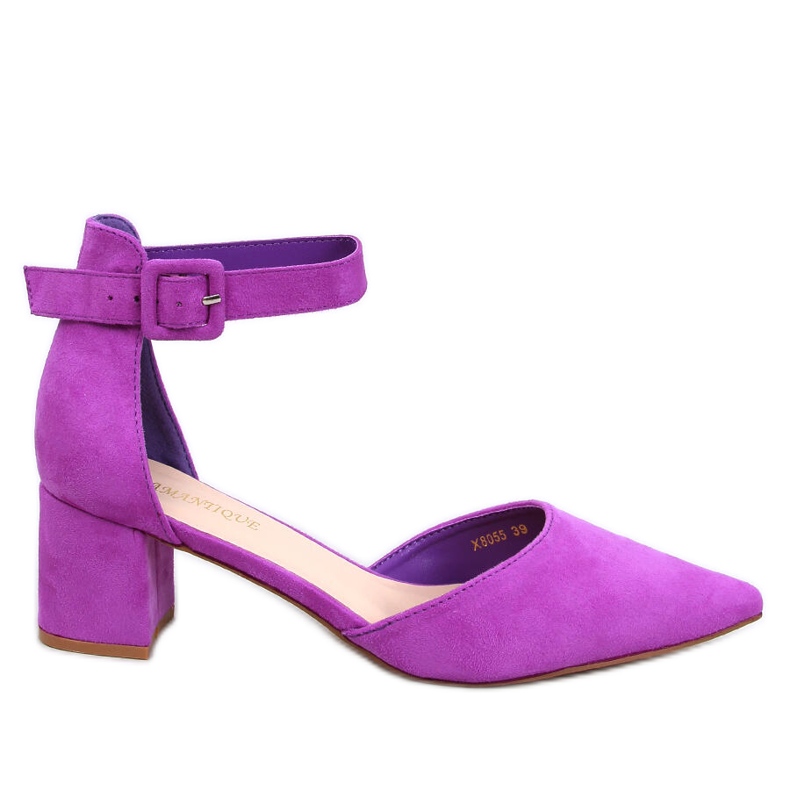 Décolleté con tacco basso Dacrem LT.PURPLE viola