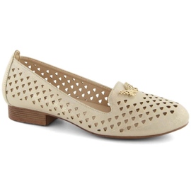 Scarpe traforate dorate M.Daszyński W SAN35 d'oro