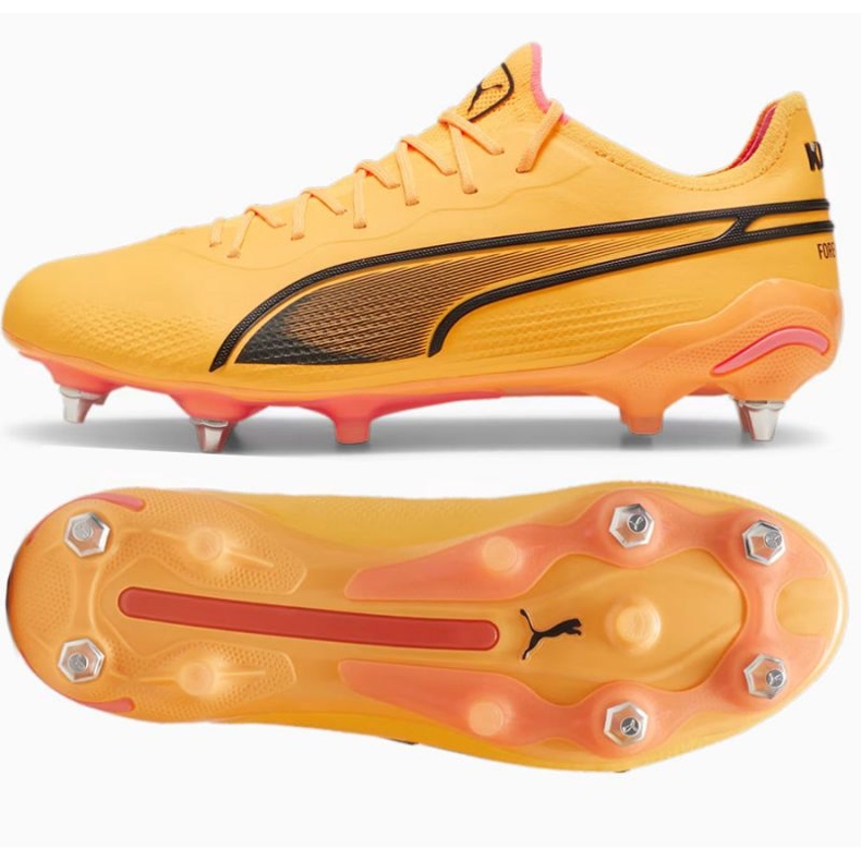 Scarpe Puma King Ultimate MxSG 107562 04 arancia