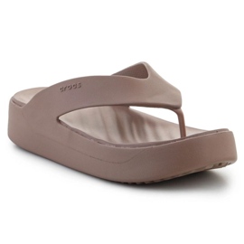 Infradito Crocs Gataway Platform Flip 209410-2Q9 beige