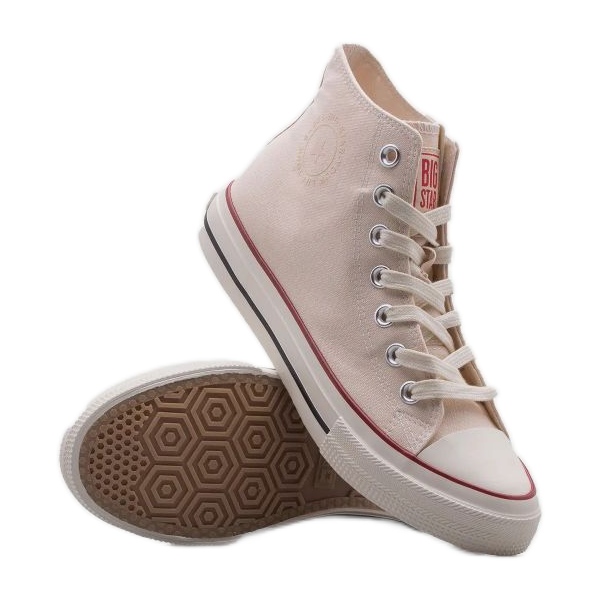 Scarpe da ginnastica Big Star W NN274278-801 beige