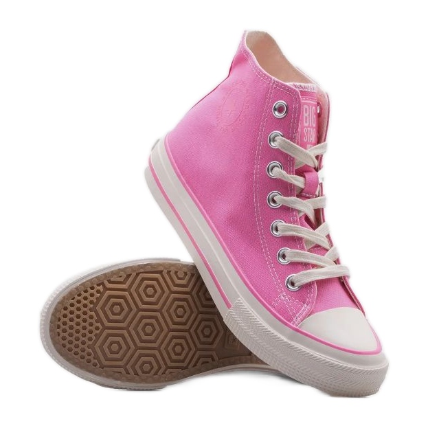 Scarpe da ginnastica Big Star W NN274282 rosa