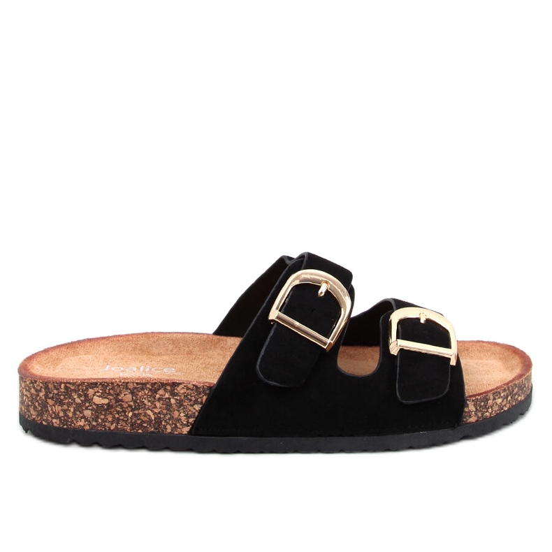 Byrd Pantofole in sughero nero